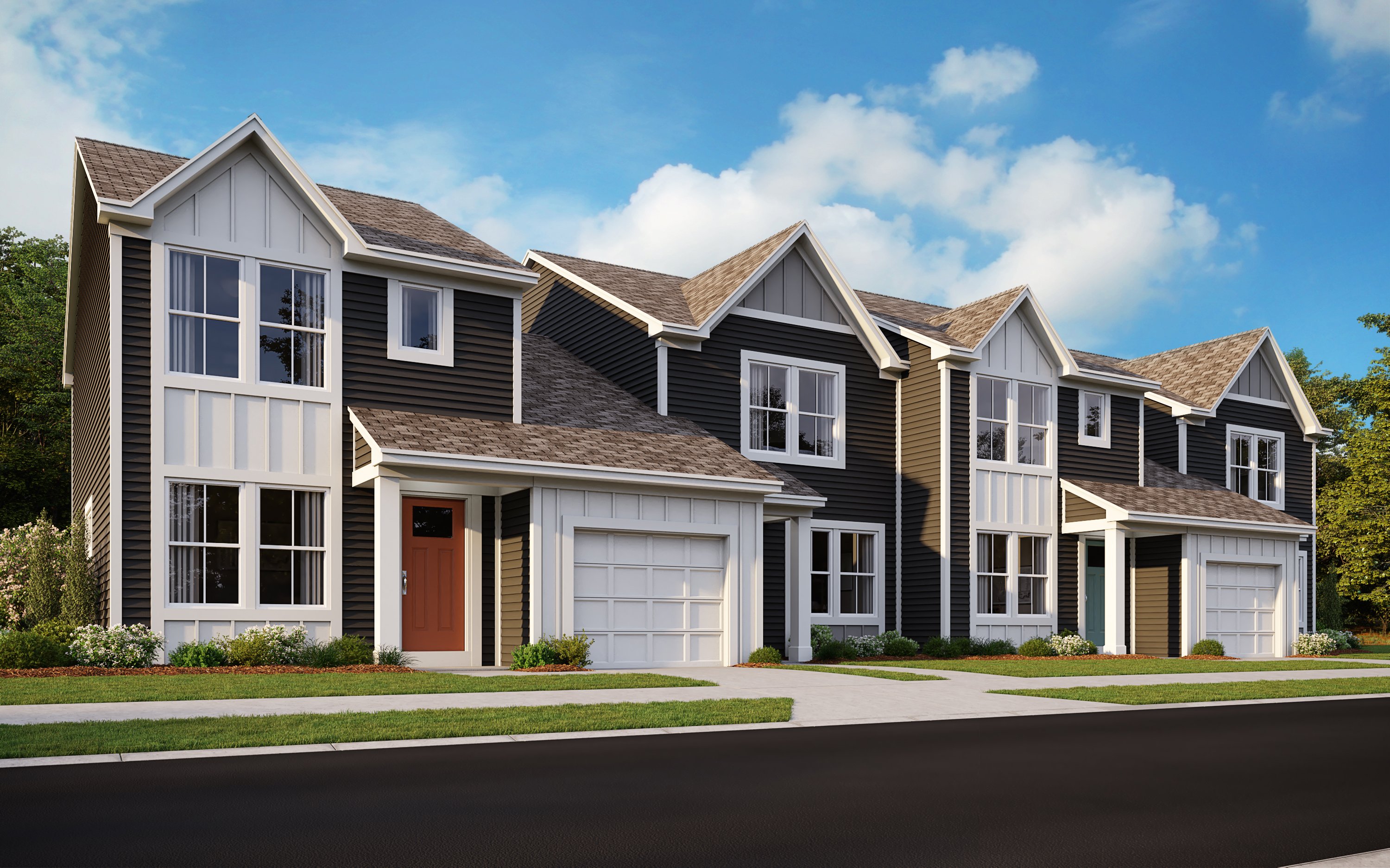 Streets of Caledonia New Townhome Homes in O'Fallon, MO
